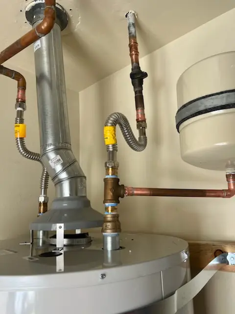 Water heater installation and plumbing repair in Elmcrest